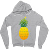 pineapple christmas tree Zipper Hoodie