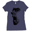 scream Ladies Fitted T-Shirt