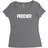 feder new Women's Triblend Scoop T-shirt