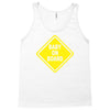 baby on board bumper sticker decal safety cute funny Tank Top
