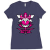 samurai pink ranger Ladies Fitted T-Shirt