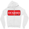romance red Zipper Hoodie