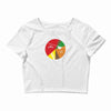 pie(rate) chart Crop Top
