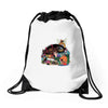 drawing some insects Drawstring Bags