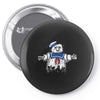 fight the puft Pin-back button