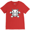 cat cap V-Neck Tee