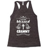 I Am One Blessed Grammy Racerback Tank