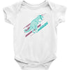 ask me about dinosaurs Baby Bodysuit