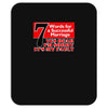 funny  7 words for marriage, ideal gift, birthday present Mousepad