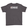 atheist bible lies god sinner agnostic humanist athiest Youth Tee