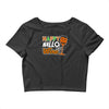 happy hallowine Crop Top