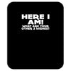 here i am what are your other 2 wishes Mousepad