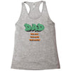 dad the man the myth the legend Racerback Tank