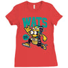 wats (2) Ladies Fitted T-Shirt