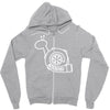 boosted turbo snail Zipper Hoodie