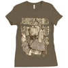 ruff justice Ladies Fitted T-Shirt