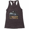 I Want to Leave Racerback Tank