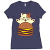 i has cheezburger! Ladies Fitted T-Shirt