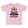 I Am Pizza Actually In A Very Commited Relationship Toddler T-shirt