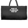 Wake Up Flawless Post Up Weekender Totes