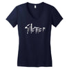silencer logo Women's V-Neck T-Shirt