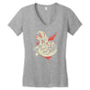chest burstin' alien Women's V-Neck T-Shirt