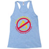 non flammable challenge accepted Racerback Tank