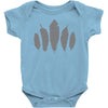 bird feathers nature Baby Onesie