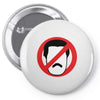 no mas maduro Pin-back button