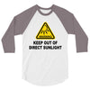 keep out of direct sunlight 3/4 Sleeve Shirt