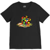 Rubik Cube V-Neck Tee