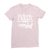 i'm black i read and i know Ladies Fitted T-Shirt