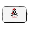 personalized pirate Laptop sleeve
