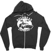 delorean express  funny Zipper Hoodie