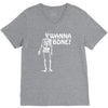 wanna bone V-Neck Tee