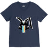 Killerbunny2007 Rainbow Overflow V-Neck Tee