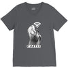 faith animal pray V-Neck Tee