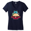 soft taco night Women's V-Neck T-Shirt