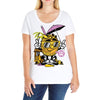 eat me Ladies Curvy T-Shirt