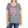 mushroom party Ladies Curvy T-Shirt