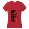 eeny meeny miny moe Women's V-Neck T-Shirt