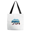 wild bear Tote Bags