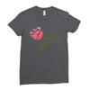 floral Ladies Fitted T-Shirt