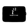 keepin' it real Laptop sleeve