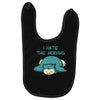 i hate the morning Baby Bibs