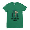 phantom tardis Ladies Fitted T-Shirt