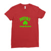 drunky mcdrunkerson Ladies Fitted T-Shirt