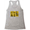 people on the bus Racerback Tank