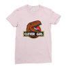 Clever Girl Ladies Fitted T-Shirt