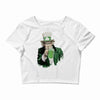st patricks day  uncle sam Crop Top
